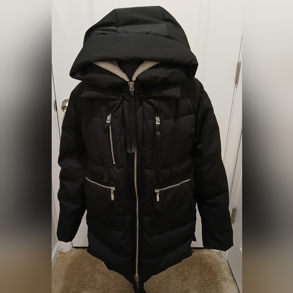 Orolay Black Puffer Winter Coat - Picture 9 of 16